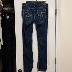 Silver Jeans Indigo Skinny Jeans